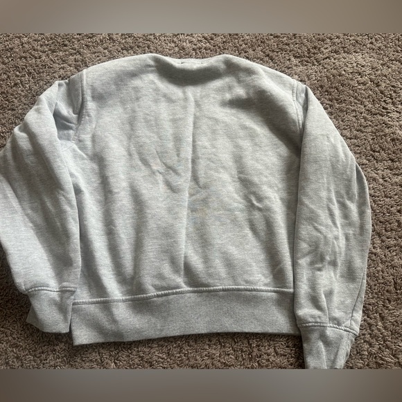 True Religion Gray Sweatshirt with Red Logo - Picture 3 of 3
